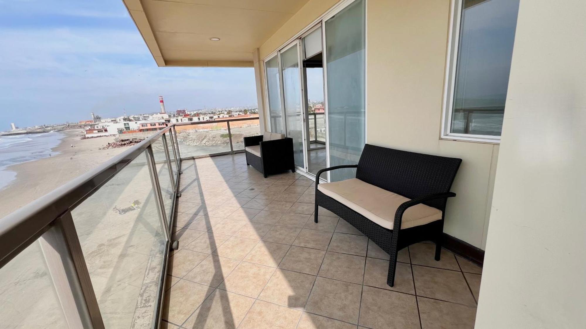 Beautiful Beach Front Condo Near Downtown Rosarito Eksteriør billede